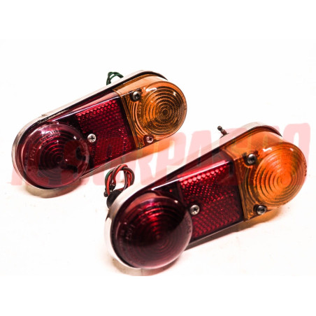 FANALI POSTERIORI DESTRO SINISTRO INNOCENTI MINI TRAVEL CLUBMAN LUCAS DIFETTATI