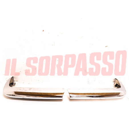 PARAURTI POSTERIORE DESTRO + SINISTRO FIAT 124 SPIDER 1.4 1.6 1.8 DA 1966 A 1973