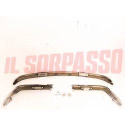 PARAURTI ANTERIORE + POSTERIORE FIAT 124 SPIDER 1.4 - 1.6 - 1.8 DA 1966 A 1973