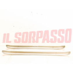 PARAURTI ANTERIORE + POSTERIORE FIAT 850 900 T  PULMINO FURGONE ORIGINALI GRIGI