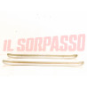 PARAURTI ANTERIORE + POSTERIORE FIAT 850 900 T  PULMINO FURGONE ORIGINALI GRIGI