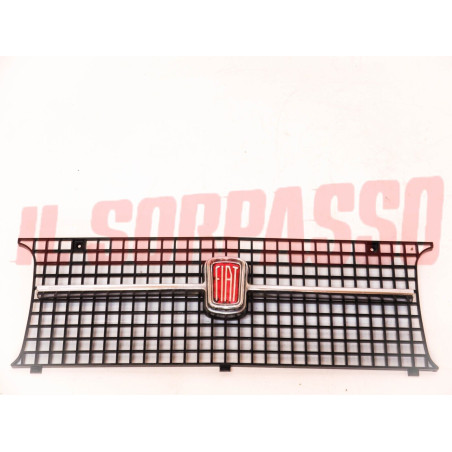 MASCHERINA GRIGLIA FIAT 124 SPECIAL TI T fino il 1972 ORIGINALE CON STEMMA