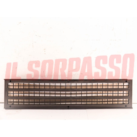 MASCHERINA GRIGLIA FRONTALE FIAT 128 COUPE S ORIGINALE DIFETTATA