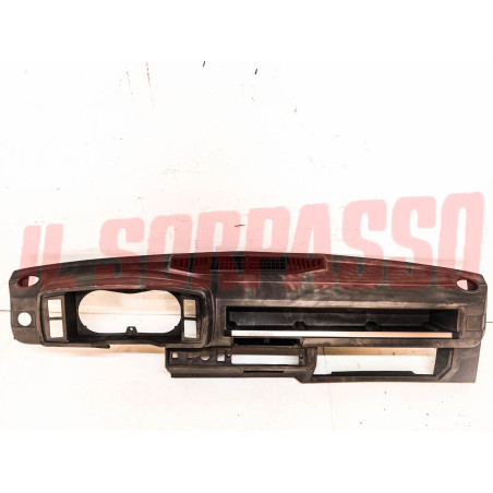 PLANCIA RIVESTIMENTO CRUSCOTTO STRUMENTI + CASSETTO FIAT 128 C CL ORIGINALE