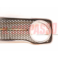 MASCHERINA GRIGLIA  + STEMMA ANTERIORE MODANATURE FIAT 128 BERLINA 1 SERIE ORIG