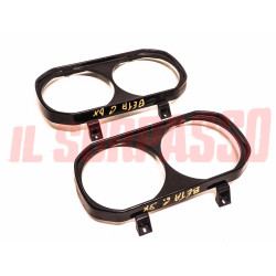 CORNICI CERCHI FARO DESTRA SINISTRA LANCIA BETA 2 SERIE COUPE HPE SPIDER NERE