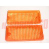 PLASTICHE FANALINI ANTERIORI FRECCE DE TOMASO PANTERA ARANCIO ARIC