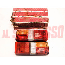 FANALE FARO POSTERIORE DESTRO + SINISTRO FIAT 131 ULTIMO TIPO ORIGINALI SIEM NOS