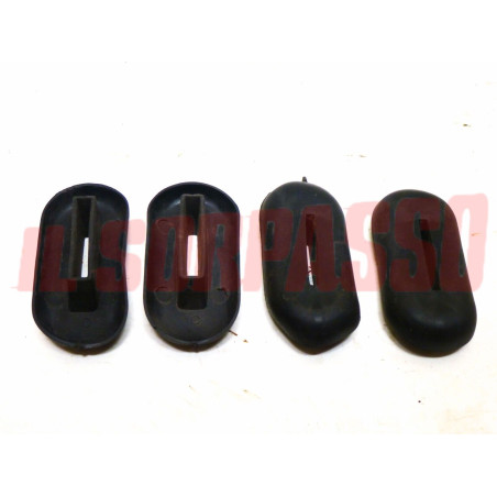 GOMMINI USCITA STAFFE PARAURTI ANTERIORE + POSTERIORE FIAT 850 SPIDER SPORT