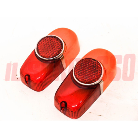 PLASTICHE POSTERIORI BICOLORE CON CATADIOTTRO FIAT 600 1 SERIE + MULTIPLA