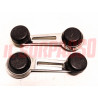 MANIGLIE ALZAVETRO + TAPPI PORTA DESTRA SINISTRA FIAT 500 L ORIGINALI