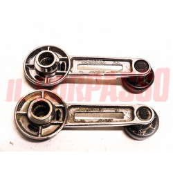 MANIGLIE ALZAVETRO + TAPPI PORTA DESTRA SINISTRA FIAT 500 L ORIGINALI