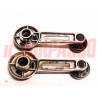 MANIGLIE ALZAVETRO + TAPPI PORTA DESTRA SINISTRA FIAT 500 L ORIGINALI