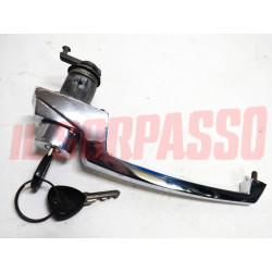 MANIGLIA PORTA ANTERIORE CON CHIAVE LANCIA FULVIA BERLINA 2 SERIE 70 ORIGINALE