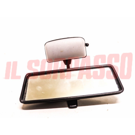 SPECCHIO SPECCHIETTO RETROVISORE INTERNO CON LEVA FIAT 126 ORIGINALE FOREDIT