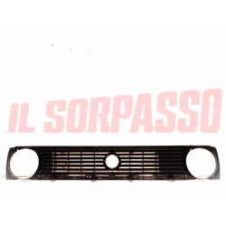 MASCHERINA GRIGLIA CALANDRA VOLKSWAGEN GOLF MK2 GTI ORIGINALE BORDO ROSSO