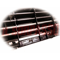 MASCHERINA GRIGLIA CALANDRA VOLKSWAGEN GOLF MK2 GTI ORIGINALE BORDO ROSSO