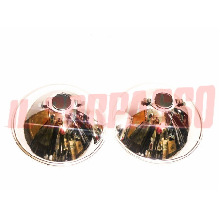 PARABOLE GRUPPI OTTICI FANALI FARI PORTALAMPADA A MOLLA FIAT 1500 6 CILINDRI