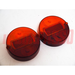 PLASTICHE FANALI FARI POSTERIORI SIMCA 1000 - 1200 S COUPE ORIGINALI BELLU'