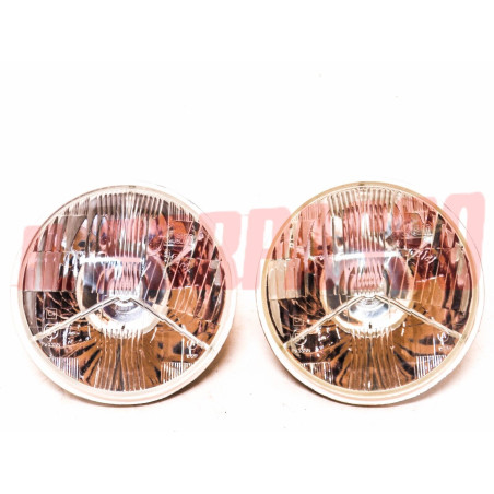 FANALI FARI GRUPPI OTTICI FIAT 600 E - 750 FANALONA ORIGINALI SIEM NOS