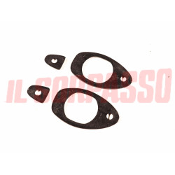 GUARNIZIONI MANIGLIE PORTA PORTIERA DESTRA + SINISTRA FIAT 500 F L R ORIGINALI