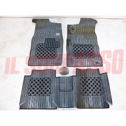 SOPRA TAPPETI GRIGI E NERI LANCIA FLAVIA 2000 COUPE PININFARINA ORIGINALI DAINO
