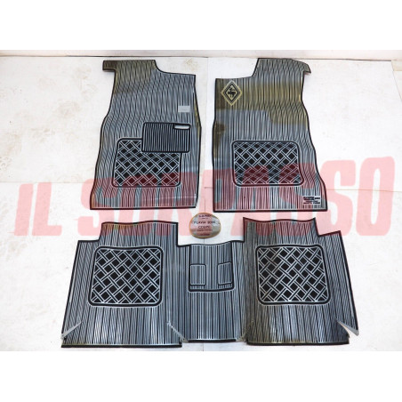 SOPRA TAPPETI GRIGI E NERI LANCIA FLAVIA 2000 COUPE PININFARINA ORIGINALI DAINO
