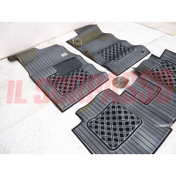SOPRA TAPPETI GRIGI E NERI LANCIA FLAVIA 2000 COUPE PININFARINA ORIGINALI DAINO