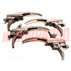 KIT MANIGLIE PORTE ANTERIORI + POSTERIORI FIAT 1100 103 TV 1 SERIE IN ALLUMINIO