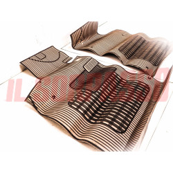 TAPPETI GOMMA GRIGI E NERI LANCIA BETA COUPE HPE ORIGINALI JUMBO