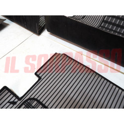 TAPPETI GOMMA GRIGI E NERI LANCIA BETA BERLINA 3 SERIE ORIGINALI JUMBO