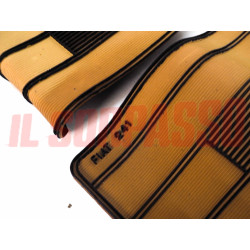 SOPRA TAPPETI MARRONI E NERI FIAT 241  ORIGINALI FILGOMMA