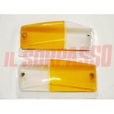 PLASTICHE FANALINI ANTERIORI FRECCE LANCIA FULVIA ZAGATO 2 SERIE ORIGINALI