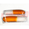 PLASTICHE FANALINI ANTERIORI DESTRO + SINISTRO ALFA ROMEO ALFETTA GT ALTISSIMO