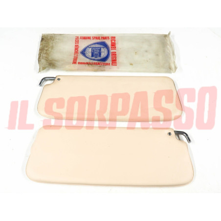 ALETTE ANTINE PARASOLE DESTRA + SINISTRA LANCIA FULVIA BERLINA 2C GT ORIGINALI