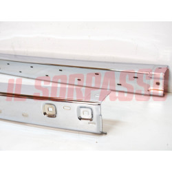 LAMA PARAURTI ANTERIORE + POSTERIORE BMW 520 CROMATI ORIGINALI NOS