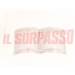 PLASTICHE FANALINI FRECCE BIANCHE FIAT 128 BERLINA RALLY ORIGINALI CARELLO