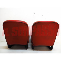 TAPPEZZERIA PANNELLI SEDILI CAPPELLIERA PASSARUOTA ROSSI FIAT 850 BERLINA ORIGIN