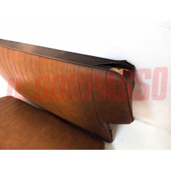 TAPPEZZERIA PANNELLI SEDILI CAPPELLIERA PASSARUOTA SCHIENALE MARRONI FIAT 1100 R