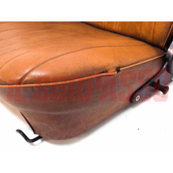 TAPPEZZERIA PANNELLI SEDILI CAPPELLIERA PASSARUOTA SCHIENALE MARRONI FIAT 1100 R