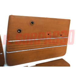 TAPPEZZERIA PANNELLI SEDILI CAPPELLIERA PASSARUOTA SCHIENALE MARRONI FIAT 1100 R