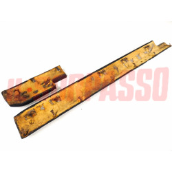 BATTIGINOCCHI INFERIORE CRUSCOTTO DESTRO + SINISTRO FIAT 1100 R ORIGINALE