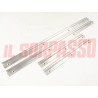 PROFILI MODANATURE BATTITACCO PORTE ANTERIORI + POSTERIORI FIAT 1100 R ORIGINALI