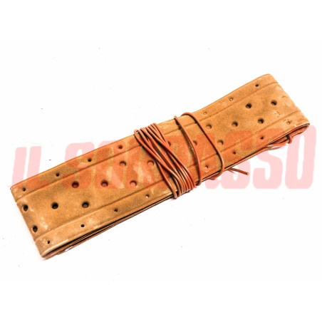 COPRI VOLANTE MARRONE VELLUTO FIAT 500 600 850 124 125 126 127 128 A112 ABARTH