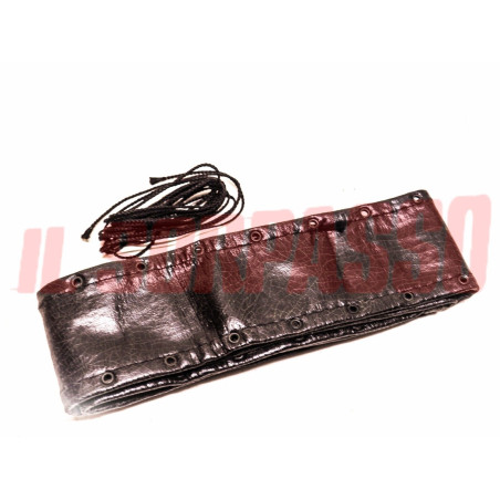 COPRI VOLANTE NERO CON FILO FIAT 500 600 850 124 125 126 127 128 A112 ABARTH