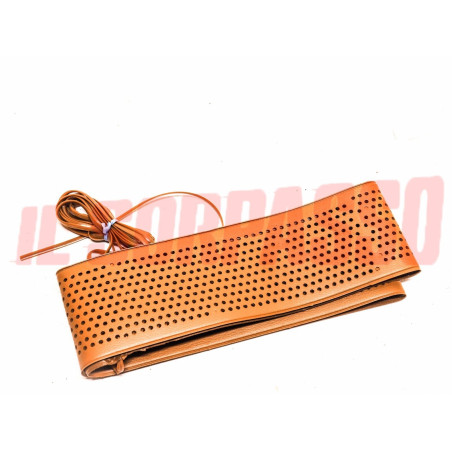 COPRI VOLANTE MARRONE CHIARO CON FILO FIAT 500 600 850 124 125 126 127 128 A112
