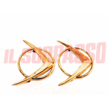 FREGI LATERALI STEMMI LOGHI RONDINELLA FIAT 1100 103 H ORIGINALI