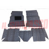 TAPPETI GRIGI E NERI FIAT 131 MIRAFIORI 1.3 1.6 RALLY ABARTH ORIGINALI FILGOMMA
