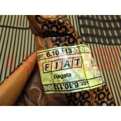 SOPRA TAPPETI IN GOMMA BEIGE E NERI FIAT REGATA ORIGINALI JUMBO