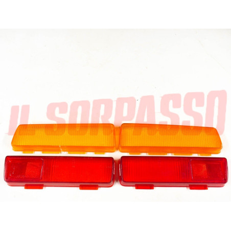 PLASTICHE FANALI POSTERIORI FIAT 124 SPORT COUPE BC LAMBORGHINI URRACO JARAMA
